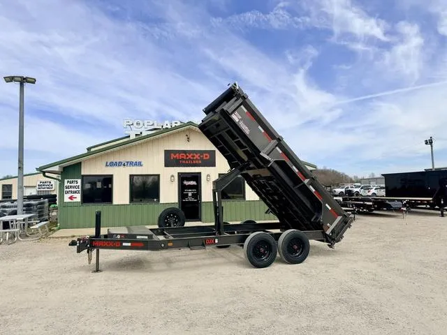 2026 MAXX-D DJX8314 83 X 14' 17.5K Dump W/ 2' Sides-7GA Floor"