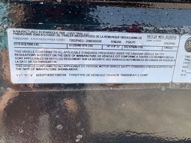 new Dump Trailers Load Trail  for sale, in Poplar Bluff, MO Thumbnail 23