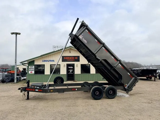 2026 MAXX-D DTB8316 83 X 16' 16K Telescopic Dump W/ 3' Sides"
