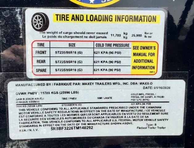 new Utility Trailers MAXX-D  for sale, in Poplar Bluff, MO Thumbnail 34