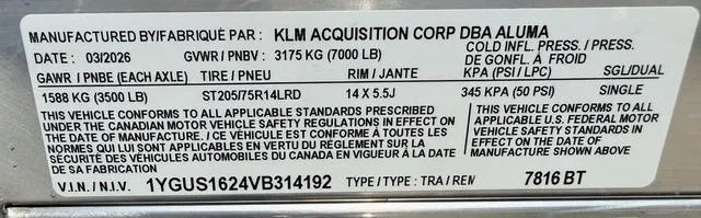 new Utility Trailers Aluma  for sale, in Poplar Bluff, MO Thumbnail 20