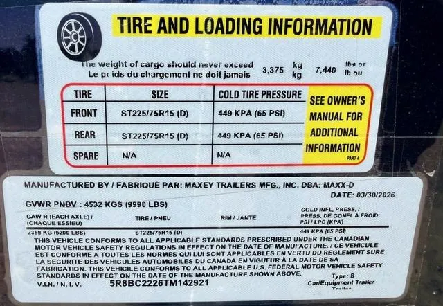 new Car Haulers / Racing Trailers MAXX-D  for sale, in Poplar Bluff, MO Thumbnail 25