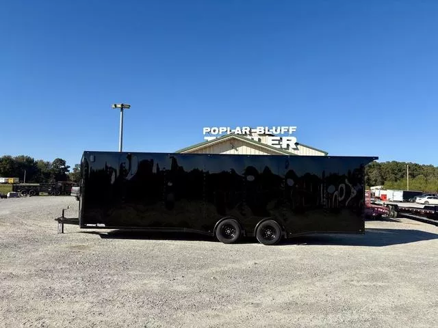 2026 J&A Trailers 8.5 X 28' Enclosed Car Hauler W/ Spoiler And Sprea