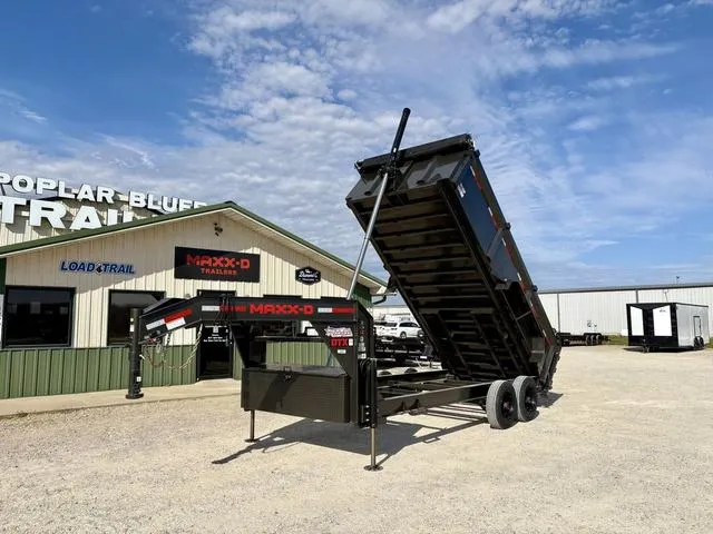 2026 MAXX-D DTX8316G 16' X 83 18K Telescopic Gooseneck Dump W"