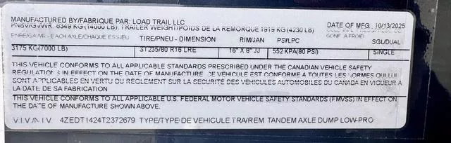 new Dump Trailers Load Trail  for sale, in Poplar Bluff, MO Thumbnail 23