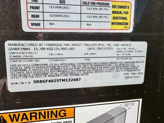 new Other Trailers MAXX-D  for sale, in Poplar Bluff, MO Thumbnail 20