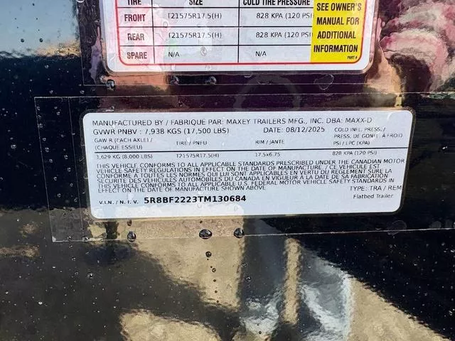 new Equipment / Flatbed Trailers MAXX-D  for sale, in Poplar Bluff, MO Thumbnail 19