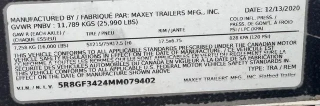 used Other Trailers MAXX-D  for sale, in Poplar Bluff, MO Thumbnail 24