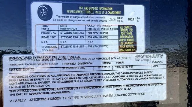 new Equipment / Flatbed Trailers Load Trail  for sale, in Poplar Bluff, MO Thumbnail 26