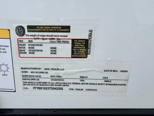 new Cargo (Enclosed) Trailers Anvil  for sale, in Poplar Bluff, MO Thumbnail 30