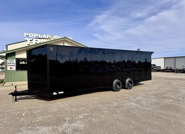 2026 J&A Trailers 8.5 X 28' Enclosed Car Hauler W/ Spoiler And Sprea