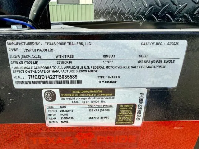 new Dump Trailers Texas Pride Trailers  for sale, in Poplar Bluff, MO Thumbnail 23