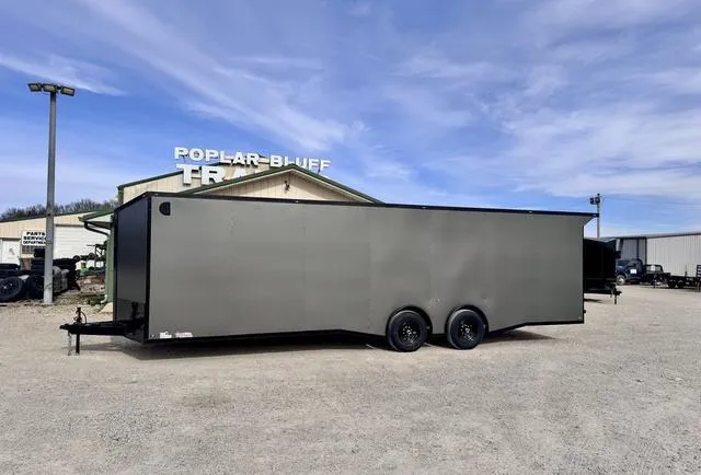 2026 J&A Trailers 8.5 X 28' Enclosed Car Hauler W/ Spoiler And Sprea