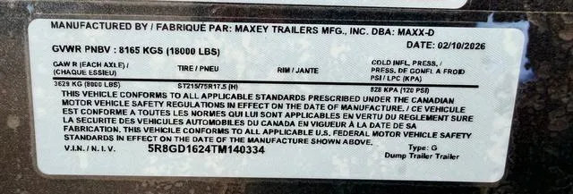 new Dump Trailers MAXX-D  for sale, in Poplar Bluff, MO Thumbnail 29