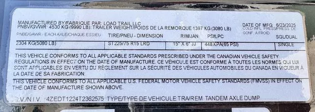 new Dump Trailers Load Trail  for sale, in Poplar Bluff, MO Thumbnail 24