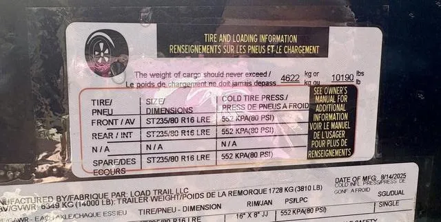 new Equipment / Flatbed Trailers Load Trail  for sale, in Poplar Bluff, MO Thumbnail 13