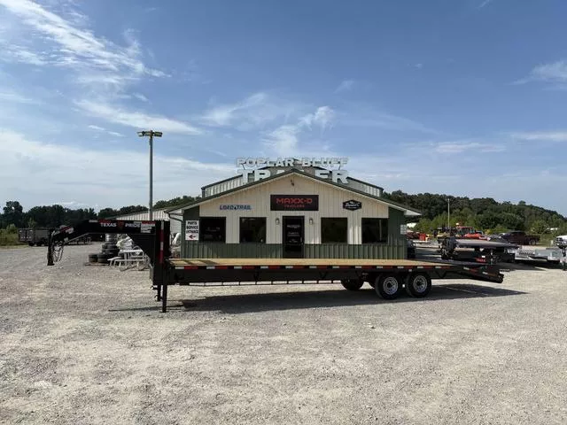 2025 Texas Pride Trailers 8.5X 25+5 (30') 16K Gooseneck Flatbed W/ Mammoth R