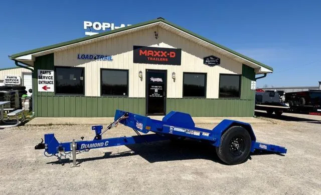 2026 Diamond C Trailers DSA107  77 X 12' Single Axle Scissor Lift Tilt Eq"