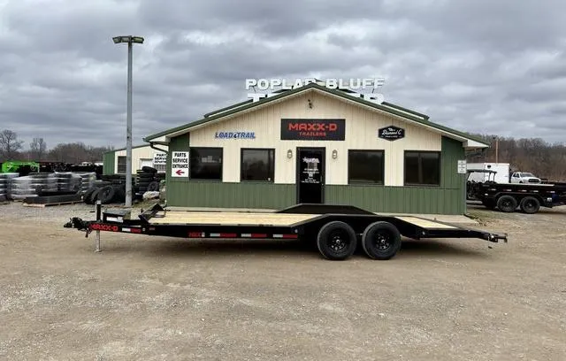 2026 MAXX-D H5X10222 22' X 102 10K Car Hauler W/ Drive Over "