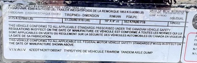 new Dump Trailers Load Trail  for sale, in Poplar Bluff, MO Thumbnail 23