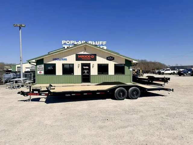 2026 MAXX-D H5X10224 24' X 102 10K Car Hauler W/ Drive Over "