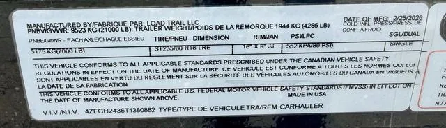 new Equipment / Flatbed Trailers Load Trail  for sale, in Poplar Bluff, MO Thumbnail 21