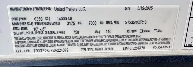 new Car Haulers / Racing Trailers United Trailers  for sale, in Poplar Bluff, MO Thumbnail 39