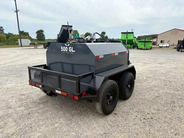 2026 BCI Trailers 500 Gallon Fuel Tank Trailer With Pump 10K GVWR *F