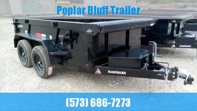 2022 RawMaxx 10' x 60" Dump Trailer 7K 2022 RawMaxx 10' x 60" Dump Trailer 7K