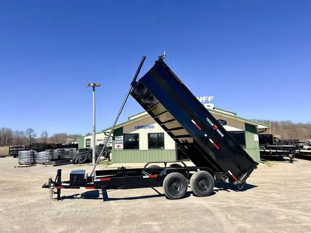 2026 Texas Pride Trailers DT 7' X 16' X 3' 16K Telescopic Dump Trailer 3' Si