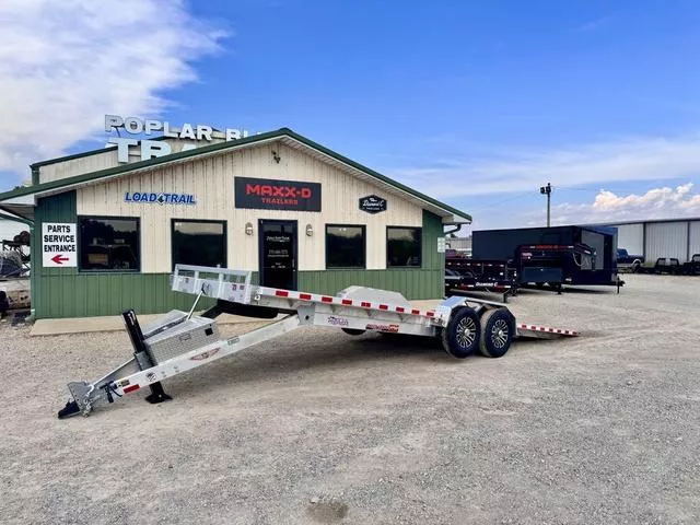 2025 H and H Trailer HH 102 X 24' Power Tilt Aluminum Car Hauler 14K W"