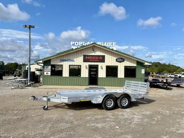 2026 Aluma 7814TA-EL-BT 78 X 14' Tandem Axle Utility W/ Bi F"