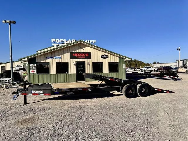 2026 Diamond C Trailers HXD210 24' x 102 Gravity / Powered Tilt 23k Tilt "