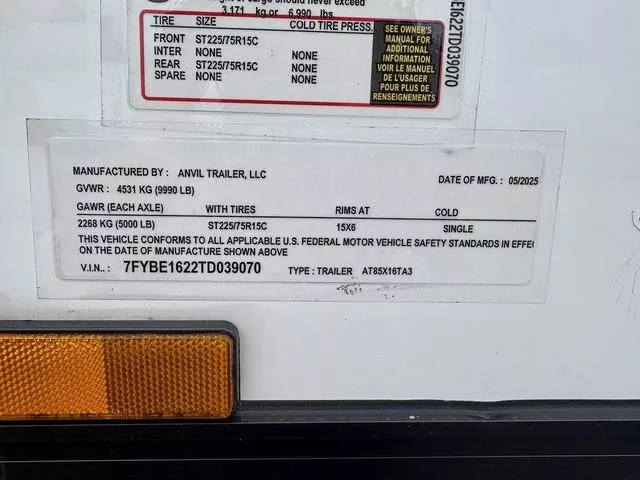 new Cargo (Enclosed) Trailers Anvil Trailers  for sale, in Poplar Bluff, MO Thumbnail 18