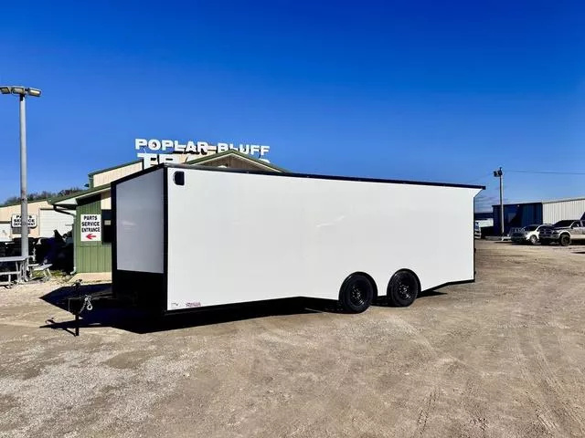 2026 J&A Trailers 8.5 X 24' Enclosed Car Hauler W/ Spoiler And Sprea