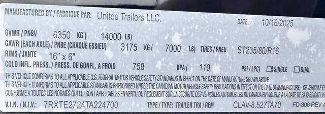 new Car Haulers / Racing Trailers United Trailers  for sale, in Poplar Bluff, MO Thumbnail 30