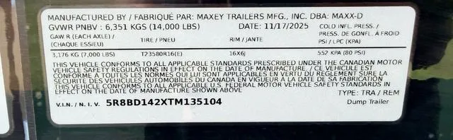 new Dump Trailers MAXX-D  for sale, in Poplar Bluff, MO Thumbnail 29