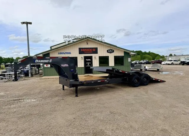 2026 Diamond C Trailers HXD210GN  24' X 102 Gooseneck Tilt 23K Gravity & "