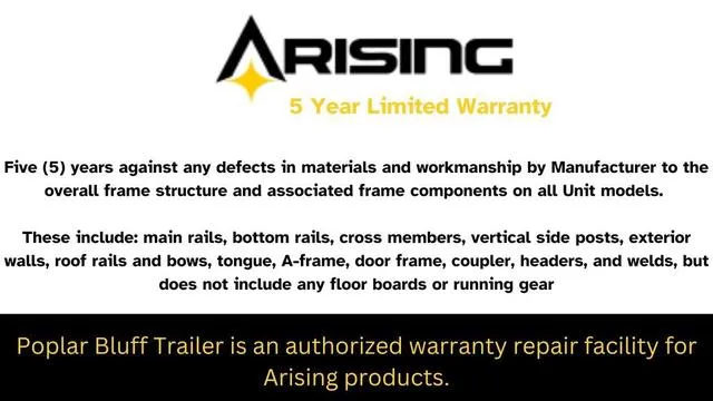 new Cargo (Enclosed) Trailers Arising  for sale, in Poplar Bluff, MO Thumbnail 10