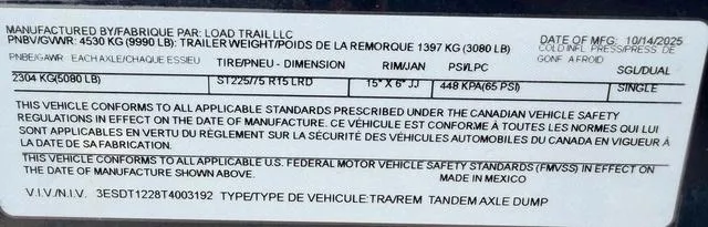 new Dump Trailers Load Trail  for sale, in Poplar Bluff, MO Thumbnail 27