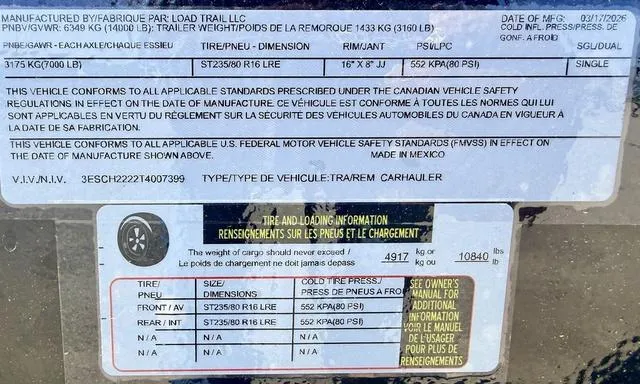 new Equipment / Flatbed Trailers Load Trail  for sale, in Poplar Bluff, MO Thumbnail 22