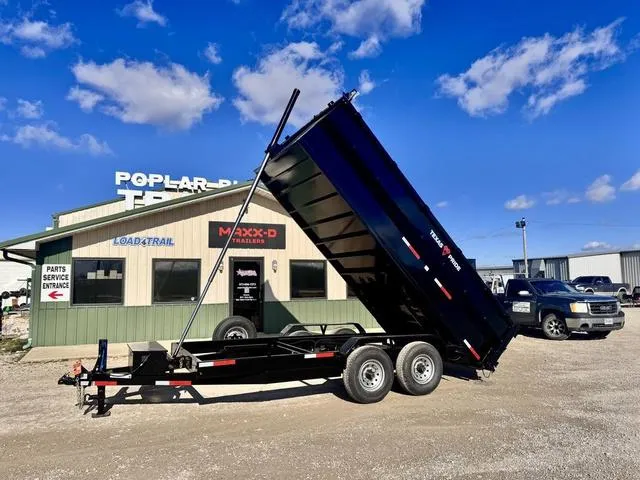 2026 Texas Pride Trailers DT 7' X 16' X 3' 16K Telescopic Dump Trailer 3' Si