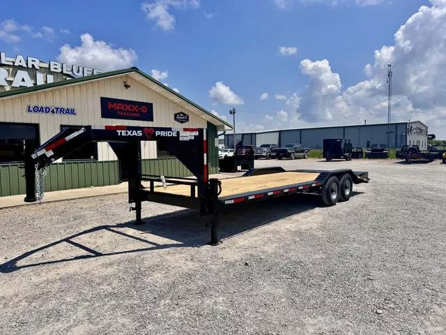 2025 Texas Pride Trailers 8.5 x 24' 16k Gooseneck Car Hauler W/ Drive Over F