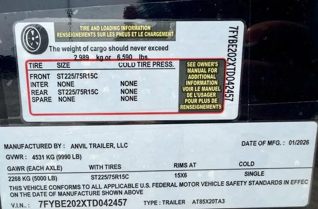 new Utility Trailers Anvil  for sale, in Poplar Bluff, MO Thumbnail 32