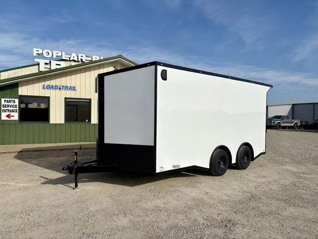 2026 J&A Trailers 8.5' X 16' Tandem Axle Enclosed Cargo W/ Spoiler-