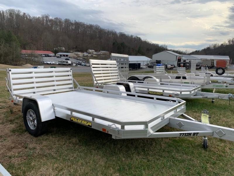 2024 Aluma 7712H BT Utility Trailer