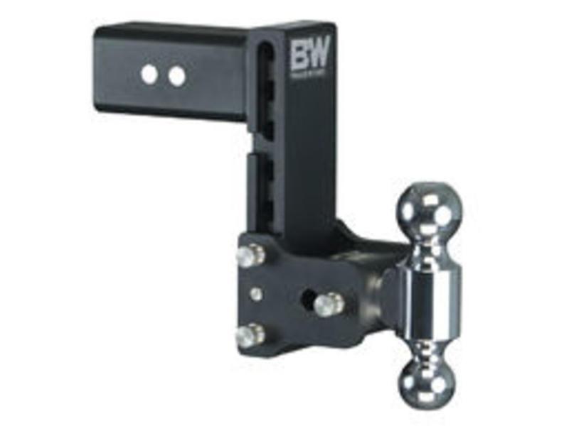 B&W Hitch Tow and Stow 2 ball 3" receiver 7 1/2" drop 7" rise