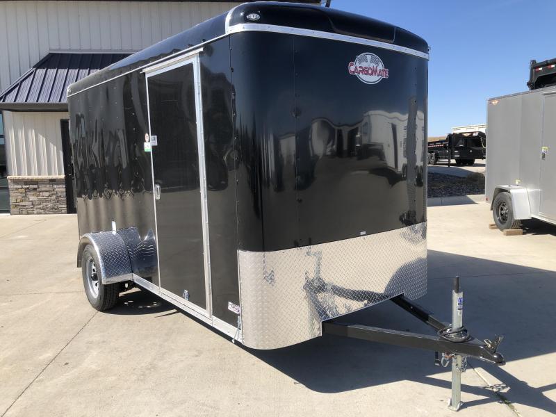 2021 Cargo Mate 6X12 BLACK ENCLOSED CARGO TRAILER Enclosed Cargo Trailer 2021 Cargo Mate 6X12 BLACK ENCLOSED CARGO TRAILER Enclosed Cargo Trailer