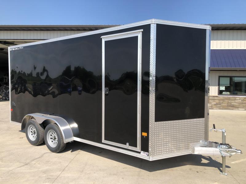 2022 CargoPro Trailers Stealth Aluminum 7.5x16 Enclosed Cargo Trailer
