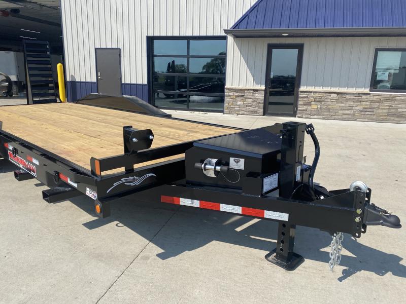 2023 Trailerman Trailers Inc. Black 83x18+2 Contractors Special